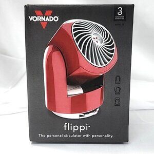 NEW -Vornado® Flippi V6 Personal Air Circulator RED
